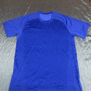 Mens lululemon athletica Royal Blue Short Sleeve Tee